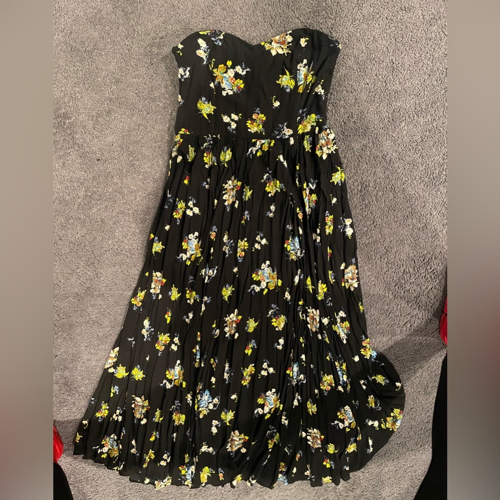 Free people dress strapless 10 excellent condition